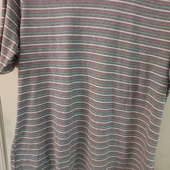 Lane Bryant Striped Perfect Sleeve Tee in Size 14/16 - Picture 6 of 7